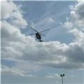 Helicopters landing at Dawlish Warren 005